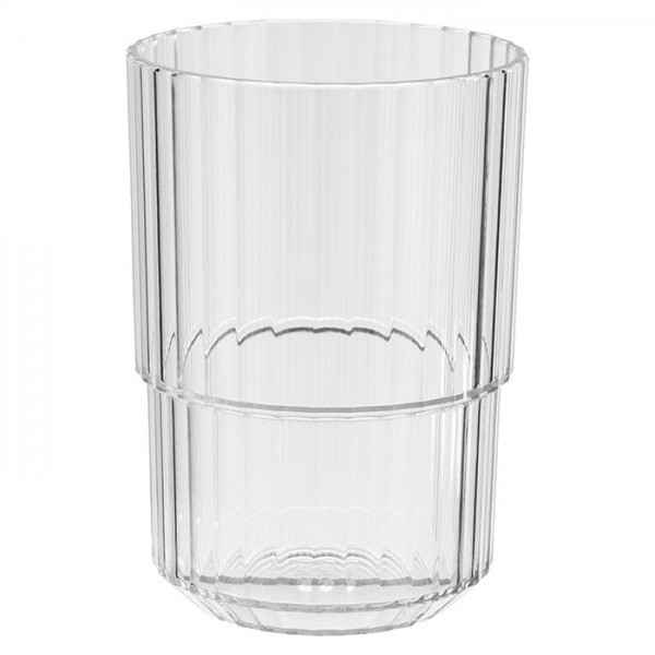 Drinking Cup Linea Crystal Clear, APS Glass & Bar Supply