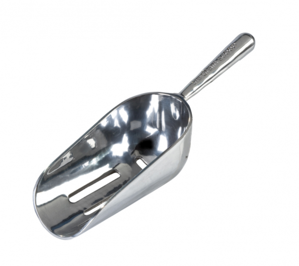 Drain Scoop stainless steel perforated 21*6,5 cm