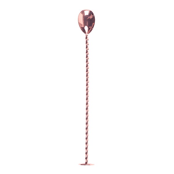 Bonzer bar mixing spoon copper plated 25 cm