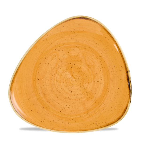 Stonecast Tangerine Lotus Plate 23cm 12/box