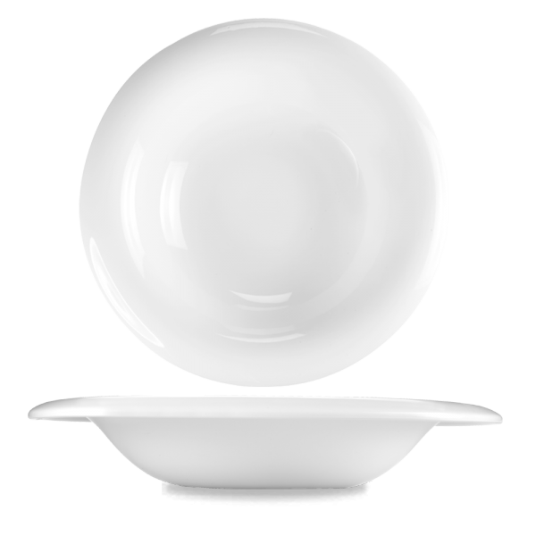White Glide Pasta Bowl 12" 6/box