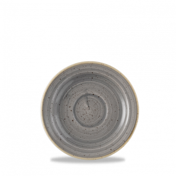 Stonecast Grey Profile Saucer 15cm 12/box