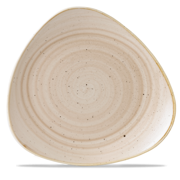 Stonecast Nutmeg Cream Lotus Plate 12" 6/box