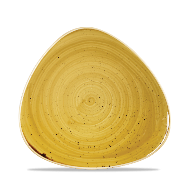 Stonecast Mustard Lotus Plate 7" 12/box