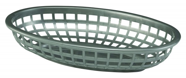 Classic Oval Basket Gunmetal 36/box
