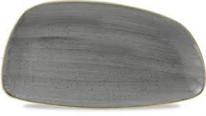 Stonecast Grey Chefs Geo Plate 30*15,5 cm 12/box