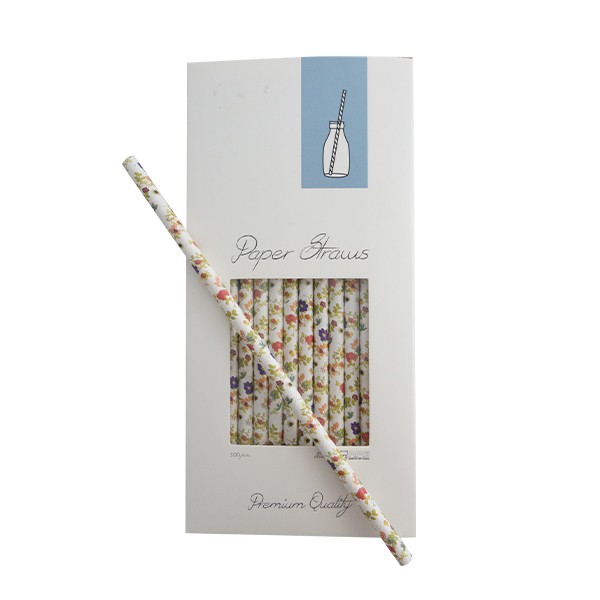 Paperstraw flowers 8*255 mm