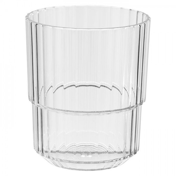 Drinking Cup Linea Crystal Clear, APS Glass & Bar Supply