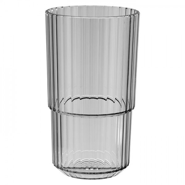 Drinking Cup Linea French Grey, APS Glass & Bar Supply