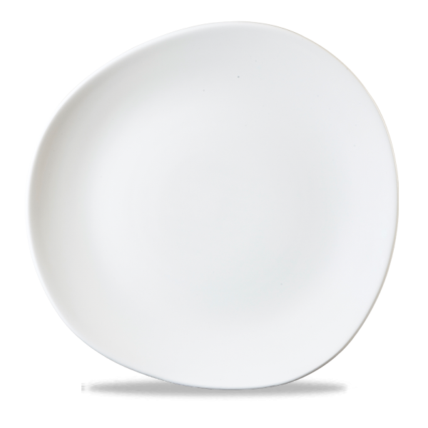 White Round Trace Plate 11 1/4" 12/box