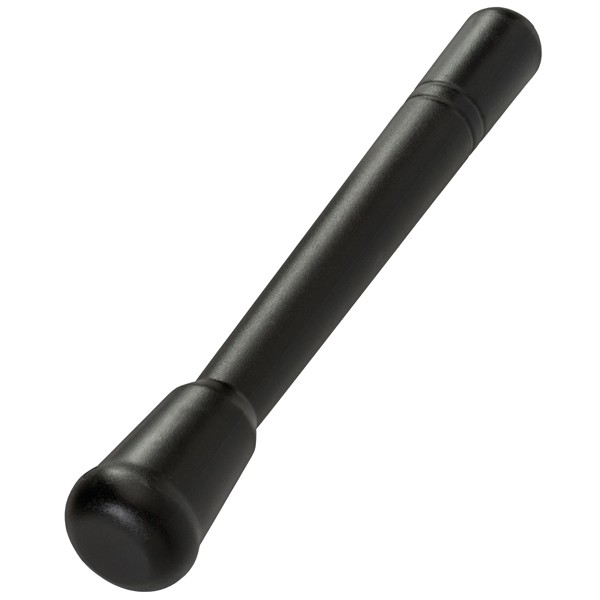 Muddler Plastic smooth black 22 cm
