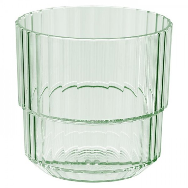 Drinking Cup Linea Light Green, APS Glass & Bar Supply