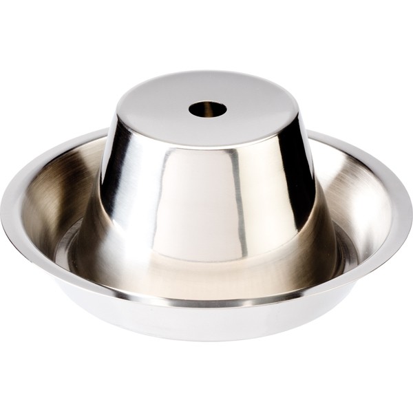 Ashtray stainless steel windproof Ø 17 cm