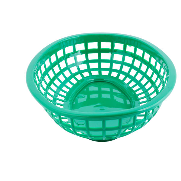 Classic Oval Basket Green 36/box