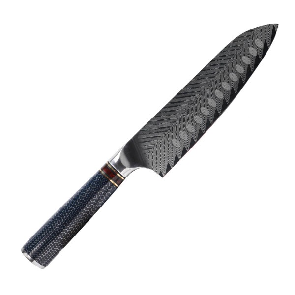47 Ronin Damascus Santoku Knife 30,5 cm