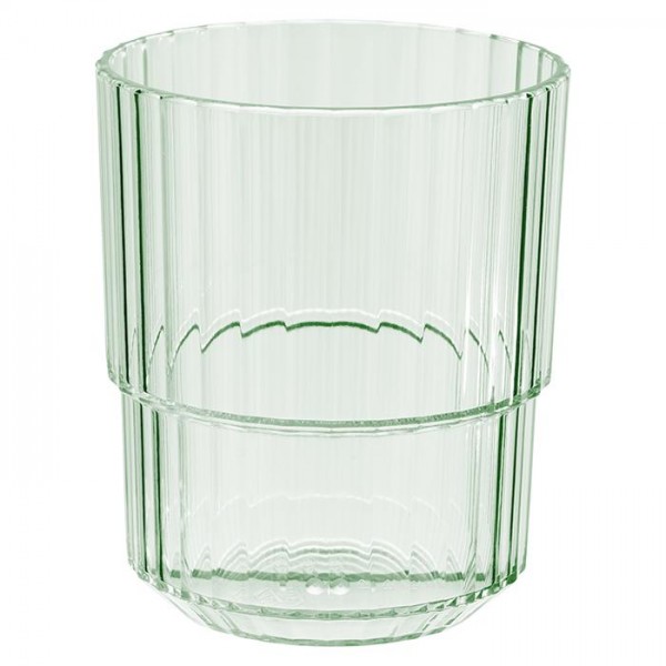 Drinking Cup Linea Light Green, APS Glass & Bar Supply