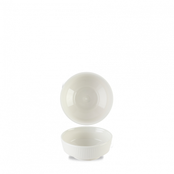 White Kochi Shallow Bowl 260 ml 12/box