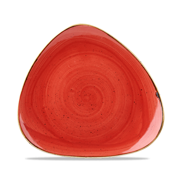 Stonecast Berry Red Lotus Plate 7" 12/box