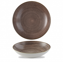 Stonecast Raw Brown Evolve Coupe Bowl 12/box