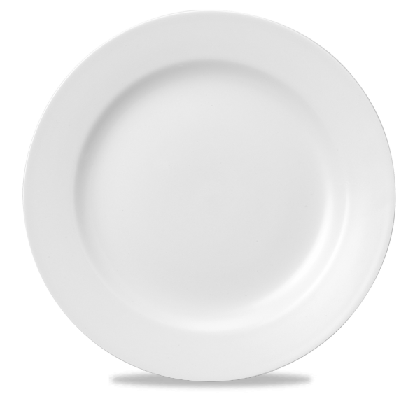 White Classic Plate 12.5" 12/box