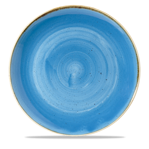 Stonecast Cornflower Blue Coupe Large Bowl 12" 6/box