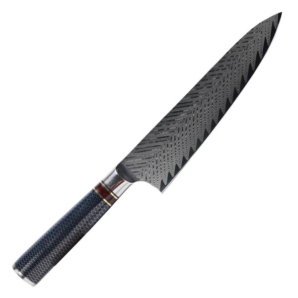 47 Ronin Damascus Chef Knife 33 cm