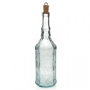 Fles Fiesole 720 ml recycled glas met kurk