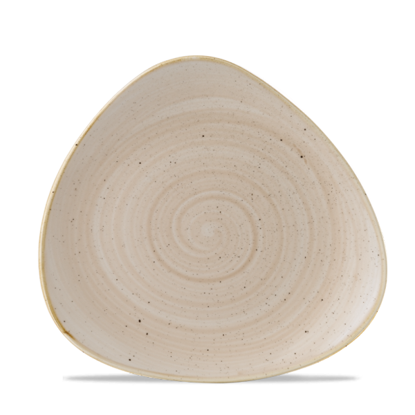 Stonecast Nutmeg Cream Lotus Plate 9" 12/box