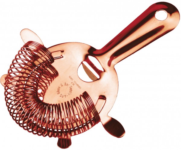 APS strainer copper plated with 4 prongs