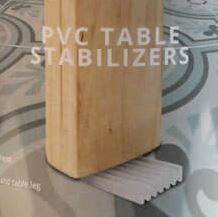 Pvc Table Stabilizers, Tub 25Pcs
