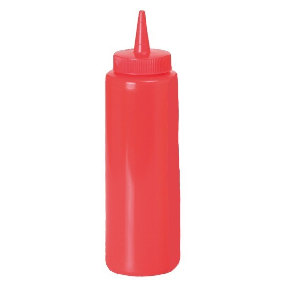 Squeeze Bottle small red 236 ml